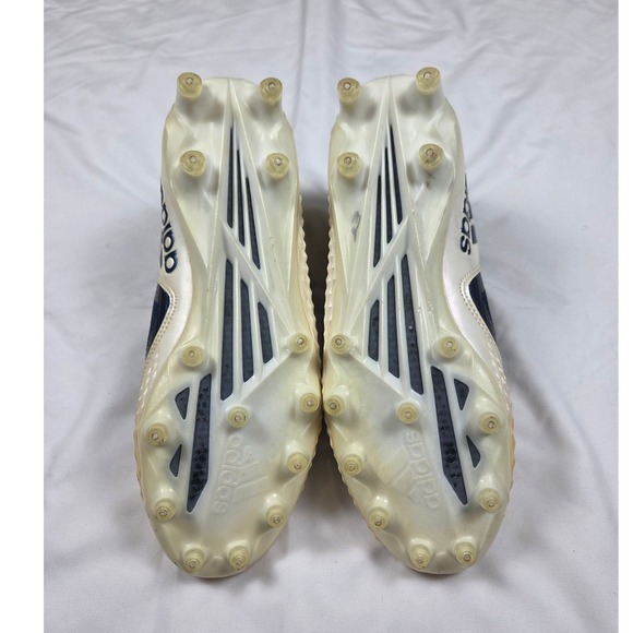 ADIDAS FREAK X CARBON MID FOOTBALL CLEATS MENS SIZE 8 NAVY/GOLD. NO BOX - Picture 7 of 8